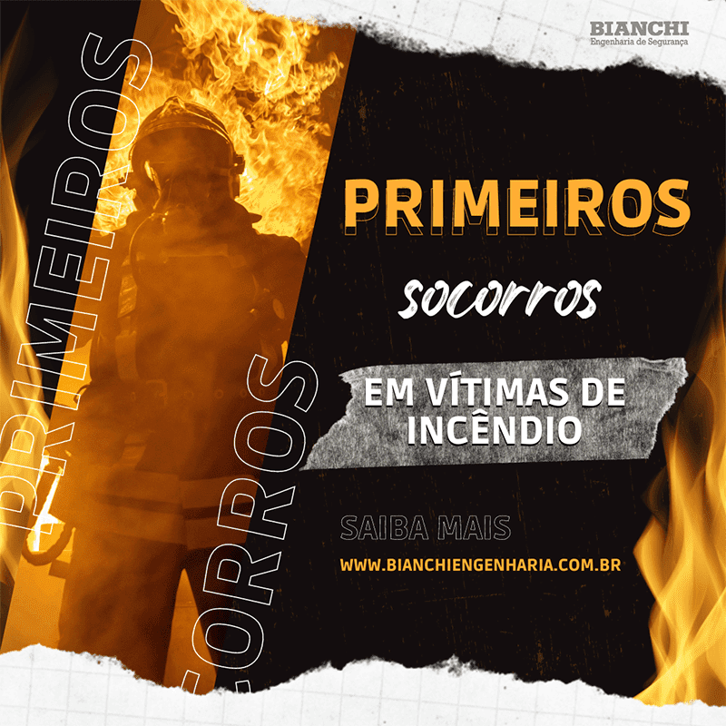 PRIMEIROS SOCORROS EM VÍTIMAS DE INCÊNDIO